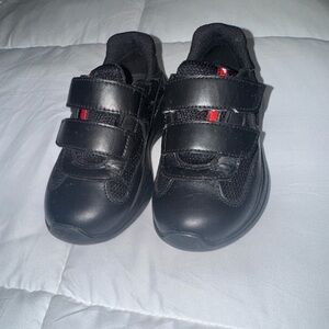 Kids Black Prada Sneakers